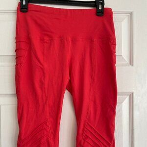 Oiselle Aero Capri Sz 8 Orange